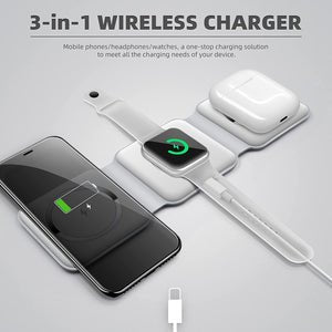 3 - in - 1 Wireless Charging Pad - AnsCart
