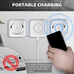 3 - in - 1 Wireless Charging Pad - AnsCart