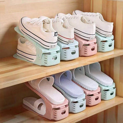 Adjustable Shoe Slot Organizer ( 5 in 1 ) - AnsCart
