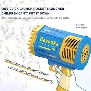 Bubble Gun – 69 Holes Bazooka Bubble Blaster - AnsCart