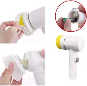 Cleaning Magic Electric Brush (5 - in - 1) - AnsCart