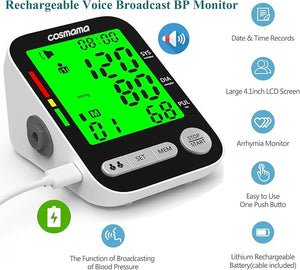 Compact Electronic Blood Pressure Monitor - AnsCart