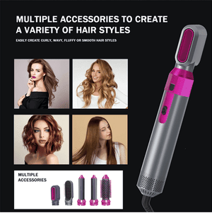 Hot Air Brush (5 - in - 1) - AnsCart