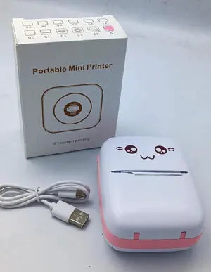 Portable Mini Pocket Printer BT Thermal Printer AnsCart