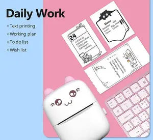 Portable Mini Pocket Printer BT Thermal Printer AnsCart