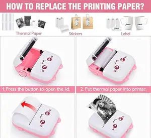 Portable Mini Pocket Printer BT Thermal Printer - AnsCart